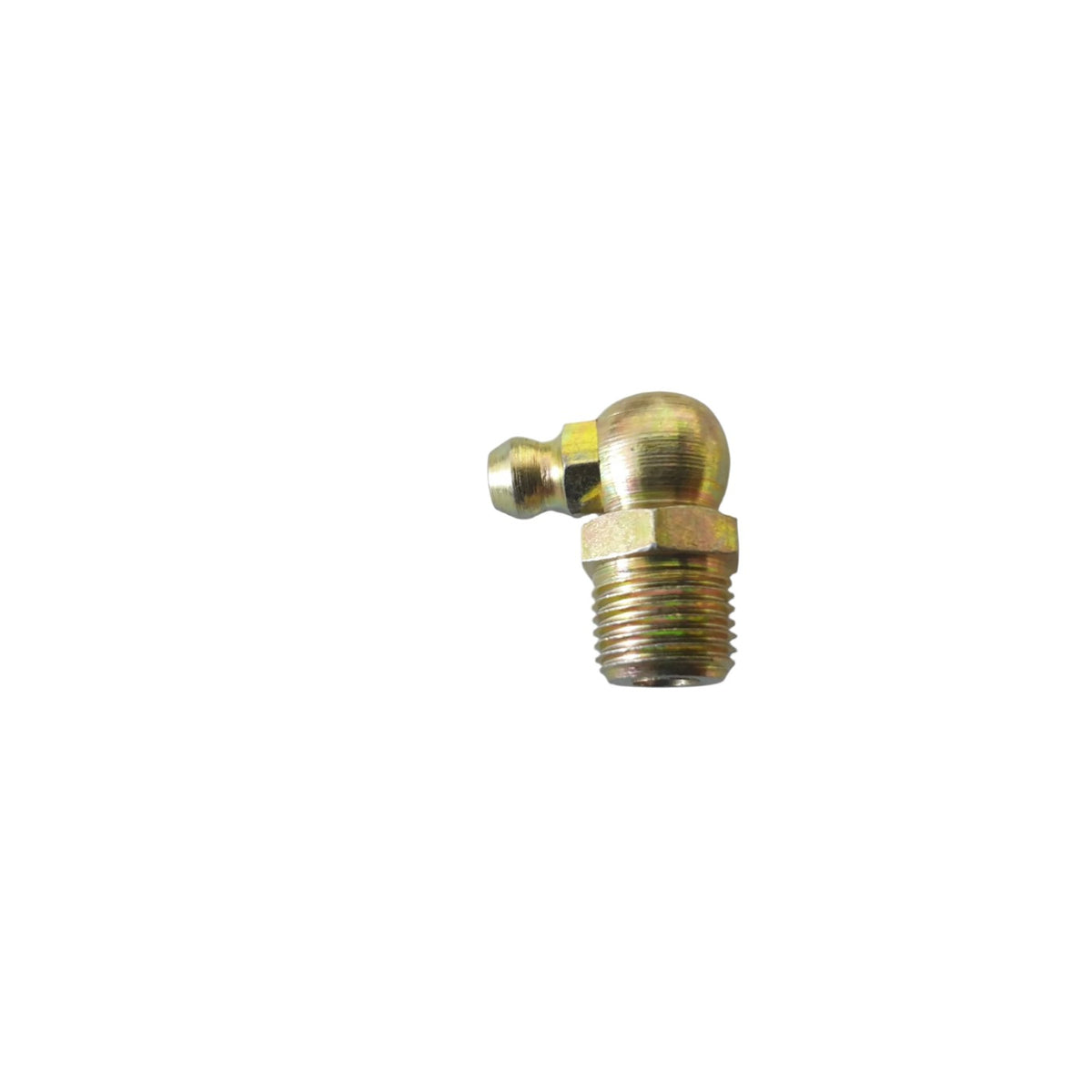 90 degree grease nipple with 1/8 NPT thread, angled grease fitting for hard to reach float bearings