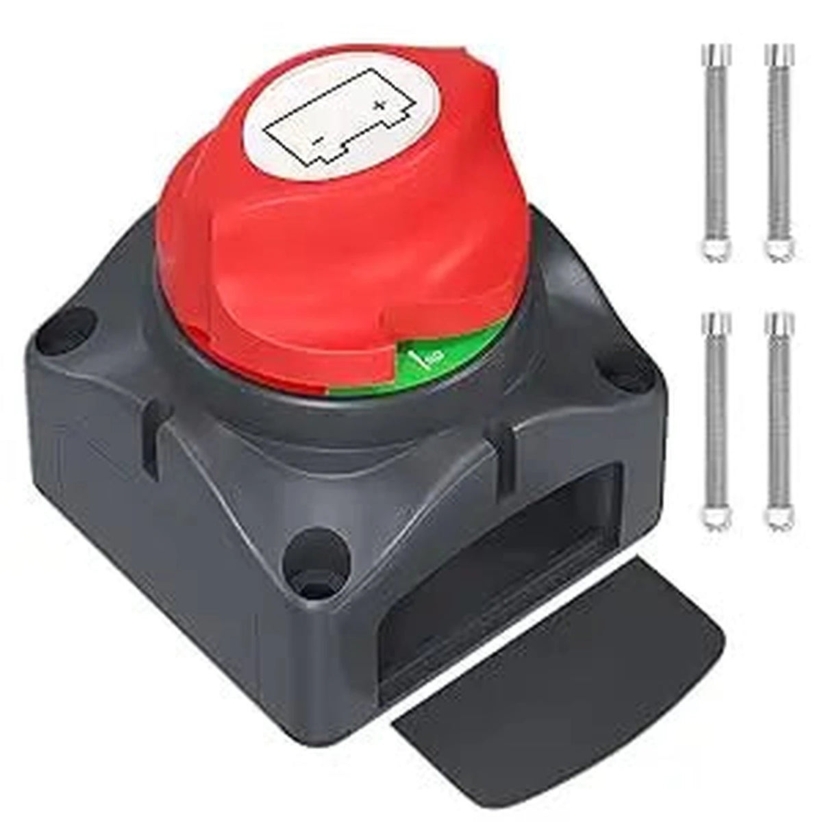 200 amp battery master switch for isolating a 12 to 48 volt battery on horse floats and campers