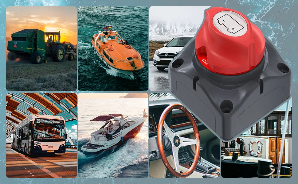 Battery Master switch On/Off 200amp